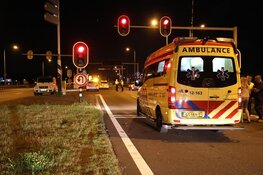Auto&#39;s botsen bij Schiphol-Rijk, persoon naar ziekenhuis gebracht