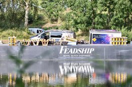 Opbouw vuurwerkshow Aalsmeer begonnen