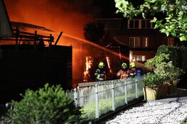 Grote brand in loods in Hoofddorp