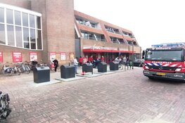 Gaslek bij supermarkt in Uithoorn