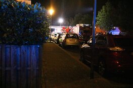 Brand in dak van woning Aalsmeer