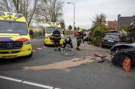 Flinke ravage na ongeval in Rijsenhout