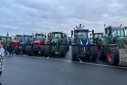 Boerenprotest op Schiphol en Mediapark