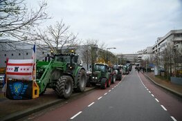 Boerenprotest op Schiphol en Mediapark