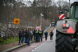 Boerenprotest op Schiphol en Mediapark