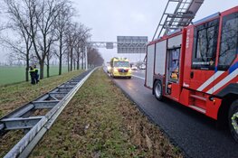 Motorrijder gewond in bosgebied tussen de Lisserweg en de A4 bij Weteringbrug