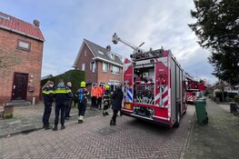 Schoorsteenbrand in Zwanenburg