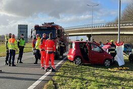 Man overleden na ongeval op de N205 bij Vijfhuizen