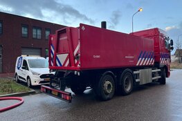 Brand bij bedrijfspand op Schiphol