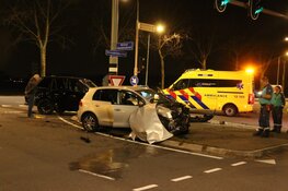 Gewonde en veel schade bij ongeluk Hoofddorp