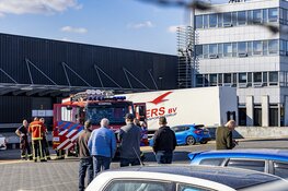 Brand op dak bij koelinstallatie bij werkzaamheden op Schiphol