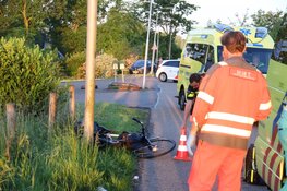 Fietser zwaargewond aangetroffen in Aalsmeer