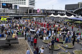 14 mei manifestatie Krimp de luchtvaart op Schiphol