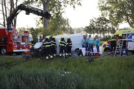 Bestelbus gecrasht in Hoofddorp