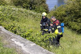 Brandje in bunker Fort Bezuiden Spaarndam