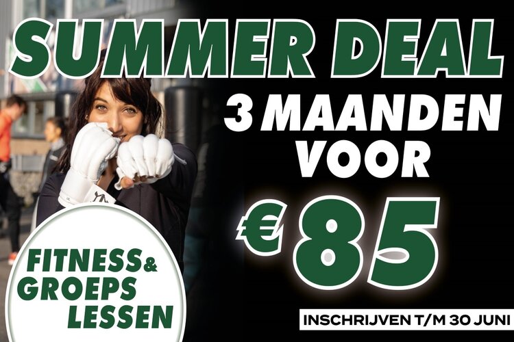 Summerdeal bij Sportcentrum Nieuw Vennep