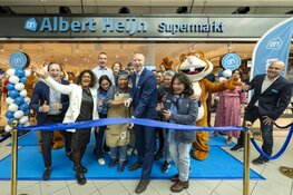 Feestelijke opening vernieuwde Albert Heijn Schiphol