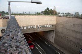 Afsluiting N201 door onderhoud aan Amstelaquaduct en Waterwolftunnel