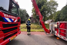 Brand in slooppand in Hoofddorp