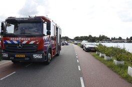 Brand in schuur van woning Vijfhuizen