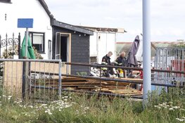 Brand in schuur van woning Vijfhuizen