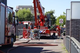 Brand in woonwijk Hoofddorp