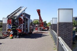 Brand in woonwijk Hoofddorp