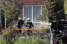 Brand in woonwijk Hoofddorp