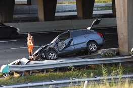 Twee gewonden bij ongeluk op A4