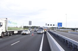 Ongeval met drie voertuigen op A9