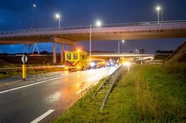 Kop-staartbotsing met veel schade op N232 in Badhoevedorp