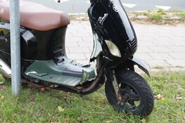 Scooterbestuurder gewond in Cruquius