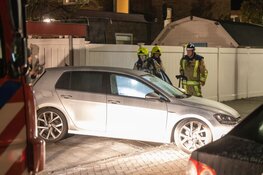 Autobrand in de kiem gesmoord in Zwanenburg