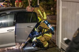 Autobrand in de kiem gesmoord in Zwanenburg