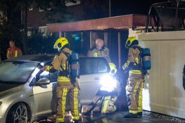 Autobrand in de kiem gesmoord in Zwanenburg