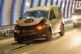 Ongeval met drie voertuigen bij Lijnden