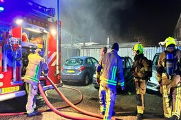Flinke brand bij woning in Spaarndam