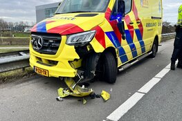 Ambulance betrokken bij aanrijding in Halfweg