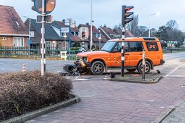Scooterrijder zwaargewond bij ongeval in Aalsmeer, politie start onderzoek