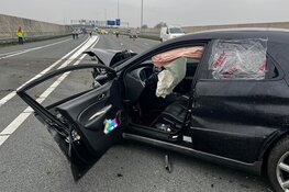 Eenzijdig ongeval op A9 bij Lijnden