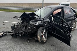 Eenzijdig ongeval op A9 bij Lijnden