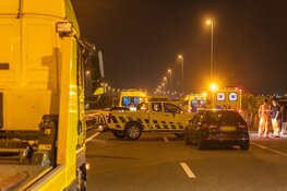 Aanrijding op A5, weg uren dicht