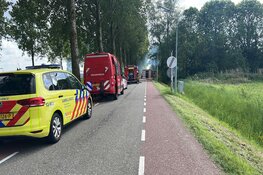 Opnieuw brand in leegstaand pand Hoofddorp, Hoofdweg afgesloten