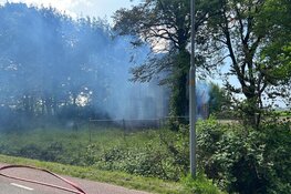 Opnieuw brand in leegstaand pand Hoofddorp, Hoofdweg afgesloten