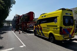 Brand in loods in Hoofddorp