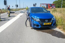 Motorrijder zwaargewond bij aanrijding in Hoofddorp