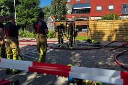 Woning in Spaarndam verwoest door brand