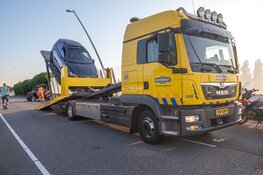Botsing tussen auto en motor buggy in Lijnden