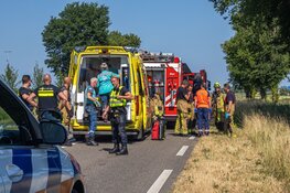 Auto tegen boom gereden in Vijfhuizen
