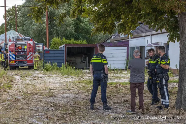 Zoveelste keer brand bij onbewoond pand in Hoofddorp